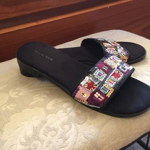 Amanda Smith Bohemian flats.